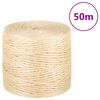 vidaXL 100% sziz&aacute;lk&ouml;t&eacute;l 4 mm 50 m