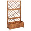 vidaXL t&ouml;m&ouml;r ak&aacute;cfa magas&aacute;gy&aacute;s r&aacute;ccsal 85 x 38 x 150 cm
