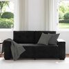 vidaXL fekete b&aacute;rsony loveseat kanap&eacute; 180x77x82 cm