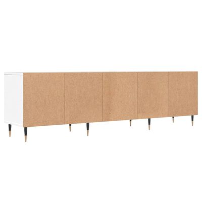 vidaXL fehér szerelt fa TV-szekrény 150 x 30 x 44,5 cm