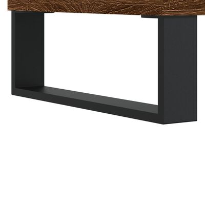 vidaXL barna tölgy színű szerelt fa TV-szekrény 102 x 36 x 50 cm