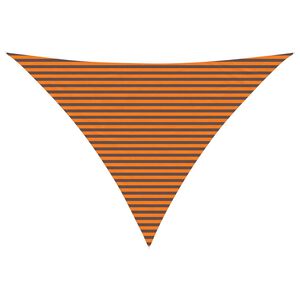 vidaXL Napernyő vitorla Narancs &eacute;s Barna 5 x 5 x 6 m