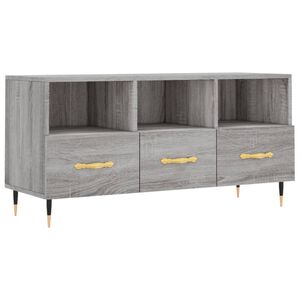 vidaXL sz&uuml;rke sonoma sz&iacute;nű szerelt fa TV-szekr&eacute;ny 102 x 36 x 50 cm