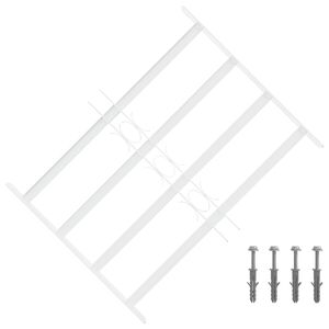 vidaXL Ablakok biztons&aacute;gi r&aacute;cs 4 keresztl&eacute;csel 43-74 cm