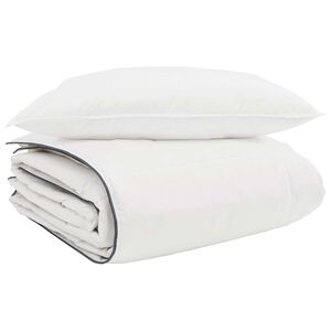 vidaXL T&eacute;li takar&oacute; p&aacute;rn&aacute;val 2 pcs Feh&eacute;r Levegőp&aacute;rna