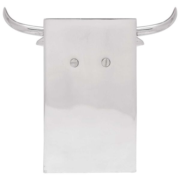 vidaXL K&ouml;nyvt&aacute;maszok 2 pcs Ez&uuml;st 21,5 x 15,5 x 20 cm Alum&iacute;nium