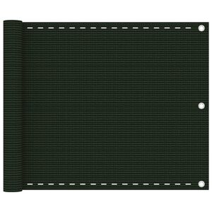 vidaXL s&ouml;t&eacute;tz&ouml;ld HDPE erk&eacute;lytakar&oacute; 75 x 300 cm