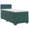 vidaXL Boxspring &aacute;gy matraccal &eacute;s LED-del S&ouml;t&eacute;tz&ouml;ld 90 x 200 cm