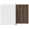 vidaXL Konyhaszekr&eacute;ny Barna T&ouml;lgy 57 x 57 x 40 cm Faanyag