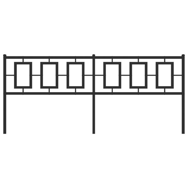 vidaXL fekete f&eacute;m fejt&aacute;mla 193 cm