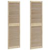 vidaXL Sz&eacute;fajt&oacute; 2 db Term&eacute;szetes 201 x 2,1 x 59,5 cm T&ouml;m&ouml;r Fenyőfa