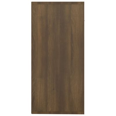 vidaXL barna tölgyszínű szerelt fa tálalószekrény 88 x 30 x 65 cm