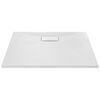 vidaXL fehér SMC zuhanytálca 90 x 90 cm