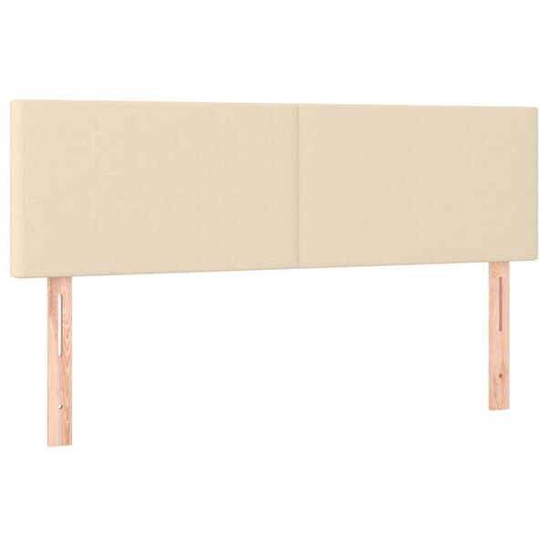 vidaXL 2 db kr&eacute;msz&iacute;nű sz&ouml;vet fejt&aacute;mla 72 x 5 x 78/88 cm