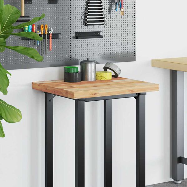 vidaXL olajbevonat&uacute; t&ouml;m&ouml;r ak&aacute;cfa &iacute;r&oacute;asztallap 100 x 50 x 4 cm