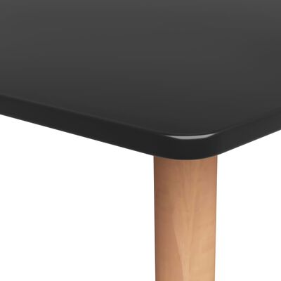 vidaXL fekete bárasztal 120 x 60 x 105 cm
