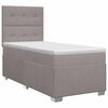 vidaXL Boxspring &aacute;gy matraccal T&oacute;psz&iacute;nű 90 x 200 cm Sz&ouml;vet