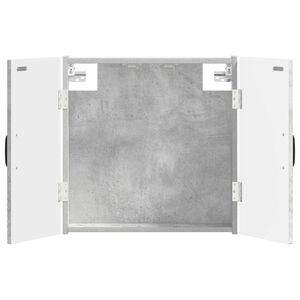 vidaXL Darts szekr&eacute;ny HAARLEM Betonsz&uuml;rke 52,5 x 10,5 x 53,5 cm