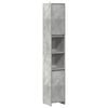 vidaXL betonsz&uuml;rke forg&aacute;cslap f&uuml;rdőszobaszekr&eacute;ny 30 x 30 x 183,5 cm