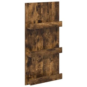 vidaXL Magazin &aacute;llv&aacute;ny F&uuml;st&ouml;lt t&ouml;lgy 51 x 11 x 102 cm Szerelt Fa