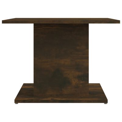 vidaXL füstös tölgy színű forgácslap dohányzóasztal 55,5x55,5x40 cm