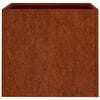 vidaXL 2 db corten ac&eacute;l n&ouml;v&eacute;nytart&oacute; 32 x 30 x 29 cm