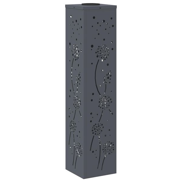 vidaXL Napelemmel műk&ouml;dő LED &ouml;sv&eacute;ny vil&aacute;g&iacute;t&aacute;s 2 pcs Antracit