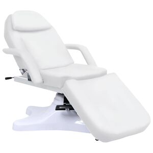 vidaXL feh&eacute;r massz&aacute;zsasztal 180 x 62 x (86,5-118) cm