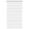 vidaXL feh&eacute;r zebra rol&oacute; 50,9 x 100 cm sz&ouml;vetsz&eacute;less&eacute;g 46,7 cm