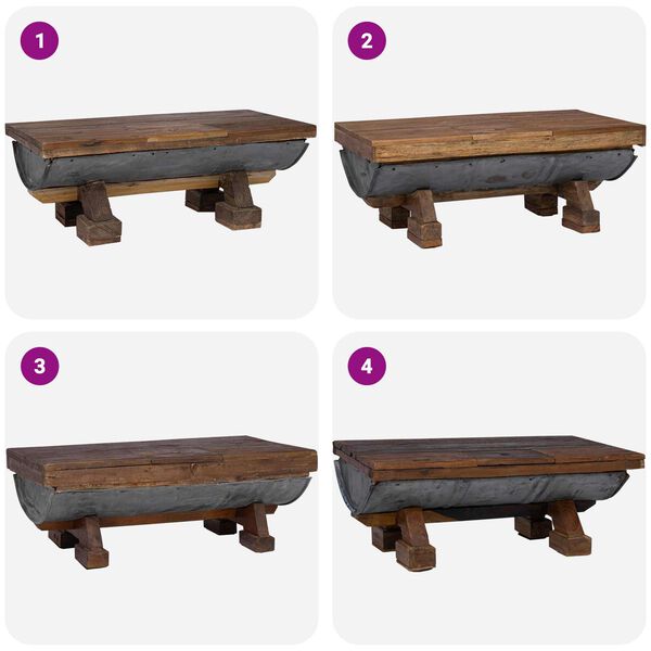 vidaXL Doh&aacute;nyz&oacute;asztal Term&eacute;szetes 90 x 50 x 35 cm fasz&iacute;nű