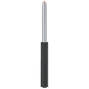 vidaXL Irodai Sz&eacute;k G&aacute;zl&aacute;b Fekete 355-540 mm Vas