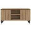 vidaXL TV szekr&eacute;ny Artisan t&ouml;lgy 104 x 35 x 50 cm Faanyag