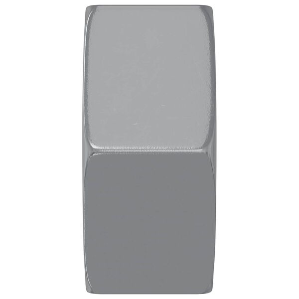 vidaXL Hatsz&ouml;gletű Anya 2 pcs Ez&uuml;st M6 Vas