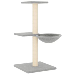 vidaXL vil&aacute;gossz&uuml;rke macskab&uacute;tor sziz&aacute;l kapar&oacute;f&aacute;kkal 72 cm