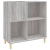 vidaXL sz&uuml;rke sonoma sz&iacute;nű szerelt fa hanglemezszekr&eacute;ny 84,5x38x89 cm