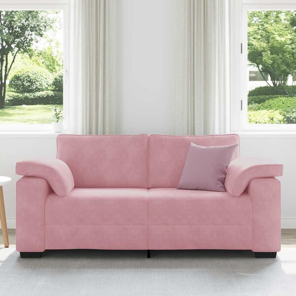 vidaXL r&oacute;zsasz&iacute;n b&aacute;rsony loveseat kanap&eacute; 140 cm