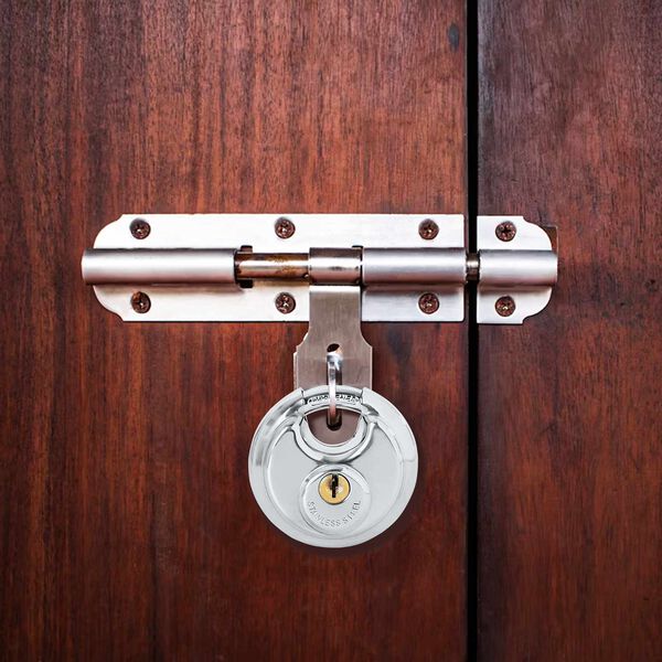 vidaXL Disk z&aacute;r kulcsokkal 12 pcs Ez&uuml;st 6 x 2.3 x 6 cm