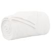 vidaXL Dob&oacute;s takar&oacute; Feh&eacute;r 130 x 150 cm Gyapj&uacute;