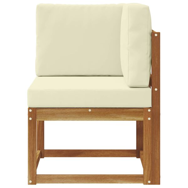 vidaXL K&uuml;lt&eacute;ri Sarokkanap&eacute; T&ouml;m&ouml;r Ak&aacute;cfa