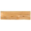 vidaXL t&ouml;m&ouml;r mang&oacute;fa term&eacute;szetes &eacute;lű asztallap 100 x 20 x 3,8 cm
