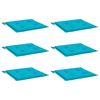 vidaXL 6 db t&uuml;rkiz sz&ouml;vet sz&eacute;kp&aacute;rna 40x40x4 cm