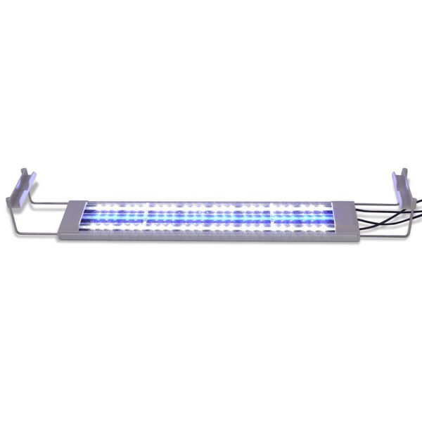 vidaXL alum&iacute;nium akv&aacute;rium LED-l&aacute;mpa 50-60 cm IP67