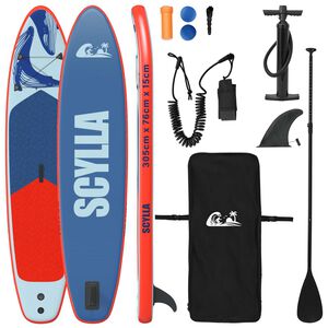 vidaXL Felf&uacute;jhat&oacute; Stand Up Paddle Board SCYLLA 305 x 76 x 15 cm K&eacute;k