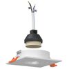 vidaXL Spotl&aacute;mpa 12 db Feh&eacute;r 9 x 9 x 2 cm Alum&iacute;nium