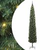 vidaXL Mű kar&aacute;csonyfa 300 LED-del Z&ouml;ld 270 cm PVC, ac&eacute;l &eacute;s műanyag