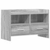 vidaXL TV szekr&eacute;ny 71,5 x 33 x 47 cm Sz&uuml;rke Sonoma Szerelt Fa