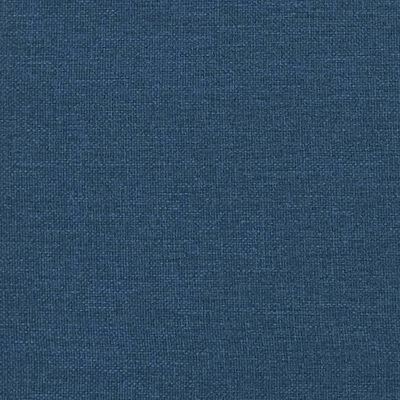vidaXL kék 2 személyes szövet Chesterfield kanapé