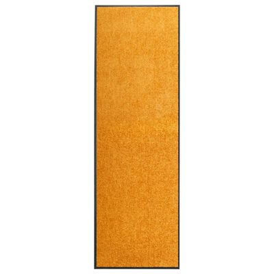 vidaXL narancssárga kimosható lábtörlő 60 x 180 cm