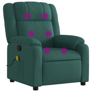 vidaXL s&ouml;t&eacute;tz&ouml;ld sz&ouml;vet d&ouml;nthető massz&aacute;zsfotel