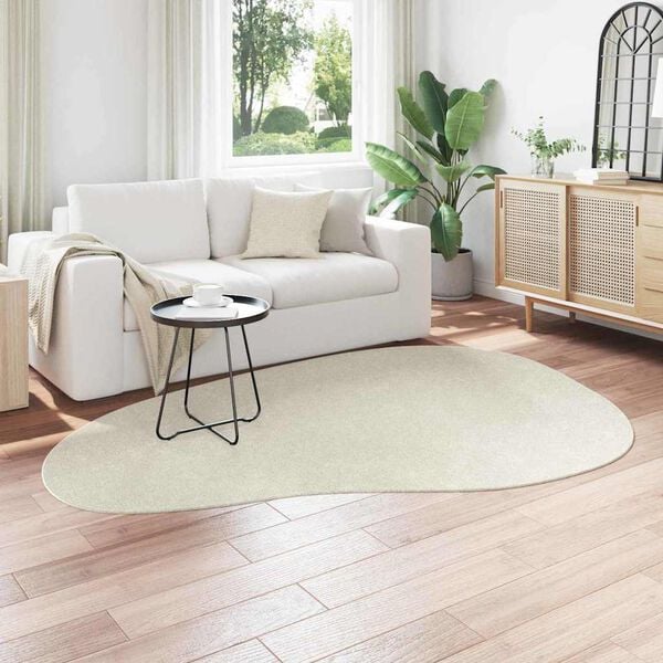 vidaXL Ter&uuml;letszőnyegek HUARTE Kr&eacute;m 160 x 230 cm Poli&eacute;szter